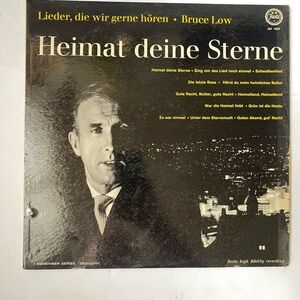 BRUCE LOW Heimat deine Sterne German Vintage Vinyl Record